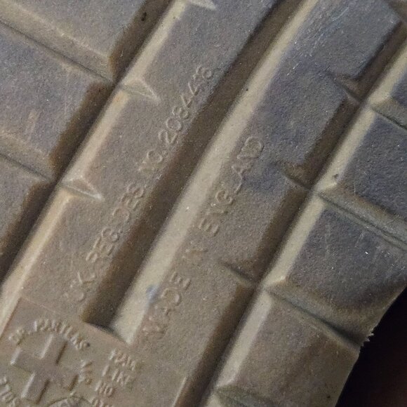 Dr. Martens Women's Size 7 Leather Brown Chunky Slide Mules Rare Unisex - Picture 15 of 16